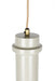 Hanglamp Duct L Metaal Grijs 10x10 cm E14-Tafellampen-Creating Home