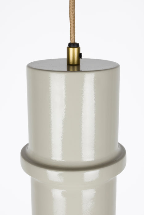 Hanglamp Ontdek Duct Iron Grijs 12x12x21 cm-Hanglampen-Creating Home