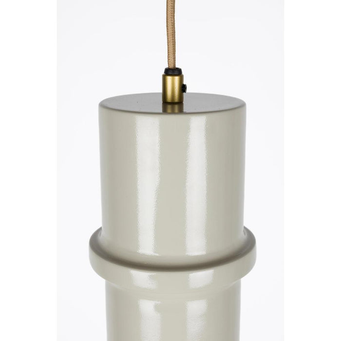 Hanglamp Ontdek Duct Iron Grijs 12x12x21 cm-Hanglampen-Creating Home