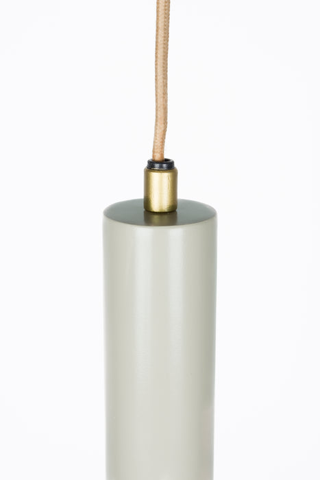 Hanglamp Ontdek Duct Iron Grijs 8x8x32 cm-Hanglampen-Creating Home