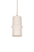 Hanglamp Ontdek Duct Iron Roze 12x12x21 cm-Hanglampen-Creating Home