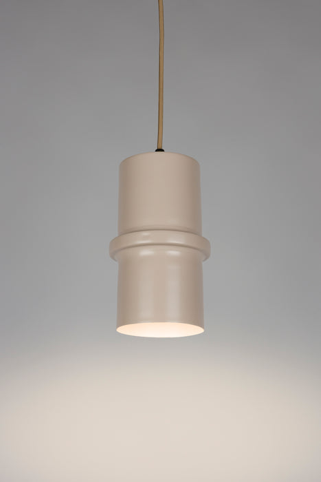 Hanglamp Ontdek Duct Iron Roze 12x12x21 cm-Hanglampen-Creating Home