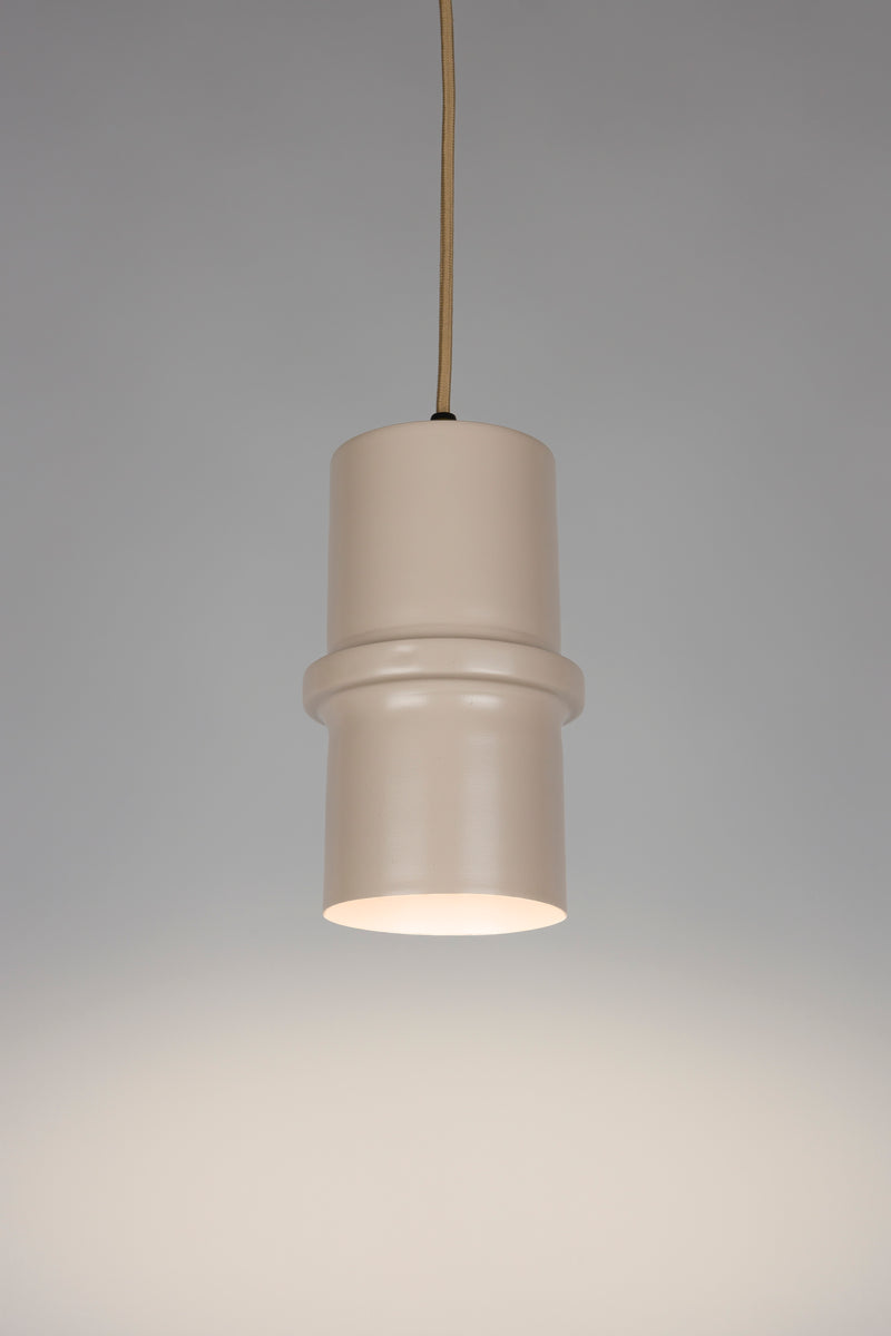 Hanglamp Ontdek Duct Iron Roze 12x12x21 cm-Hanglampen-Creating Home