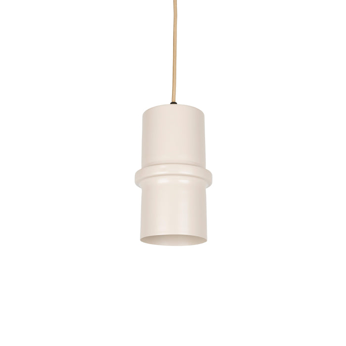 Hanglamp Duct S Metaal Roze 12x12 cm E14-Tafellampen-Creating Home