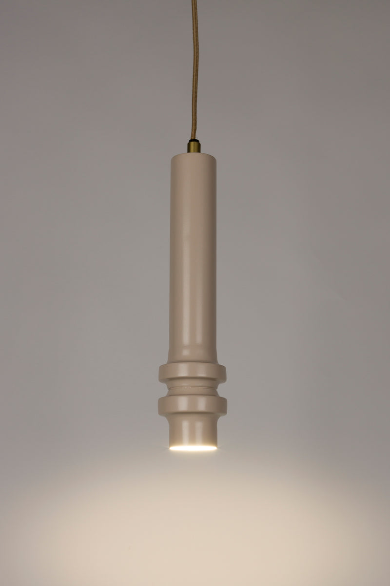 Hanglamp Ontdek Duct Iron Roze 8x8x32 cm-Hanglampen-Creating Home