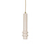Hanglamp Ontdek Duct Iron Roze 8x8x32 cm-Hanglampen-Creating Home
