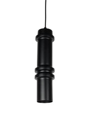 Hanglamp Ontdek Duct Iron Zwart 10x10x37 cm-Hanglampen-Creating Home