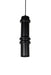Hanglamp Duct L Metaal Zwart 10x10 cm E14-Tafellampen-Creating Home