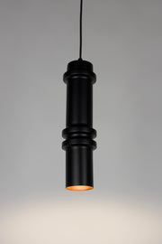 Hanglamp Ontdek Duct Iron Zwart 10x10x37 cm-Hanglampen-Creating Home