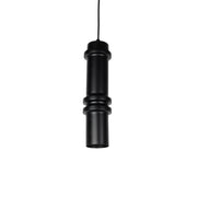 Hanglamp Ontdek Duct Iron Zwart 10x10x37 cm-Hanglampen-Creating Home