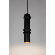 Hanglamp Ontdek Duct Iron Zwart 10x10x37 cm-Hanglampen-Creating Home