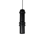 Hanglamp Ontdek Duct Iron Zwart 10x10x37 cm-Hanglampen-Creating Home