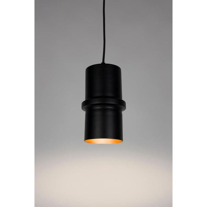 Hanglamp Ontdek Duct Iron Zwart 12x12x21 cm-Hanglampen-Creating Home