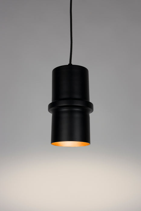 Hanglamp Ontdek Duct Iron Zwart 12x12x21 cm-Hanglampen-Creating Home