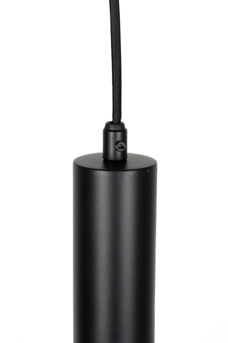 Hanglamp Ontdek Duct Iron Zwart 8x8x32 cm-Hanglampen-Creating Home
