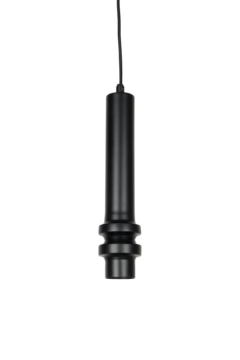 Hanglamp Duct M Metaal Zwart 8x8 cm E14-Tafellampen-Creating Home