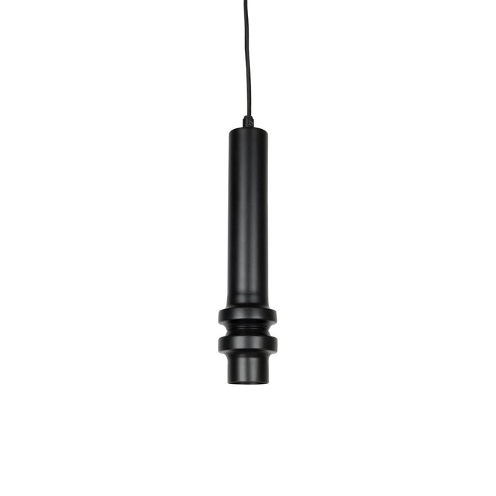 Hanglamp Duct M Metaal Zwart 8x8 cm E14-Tafellampen-Creating Home
