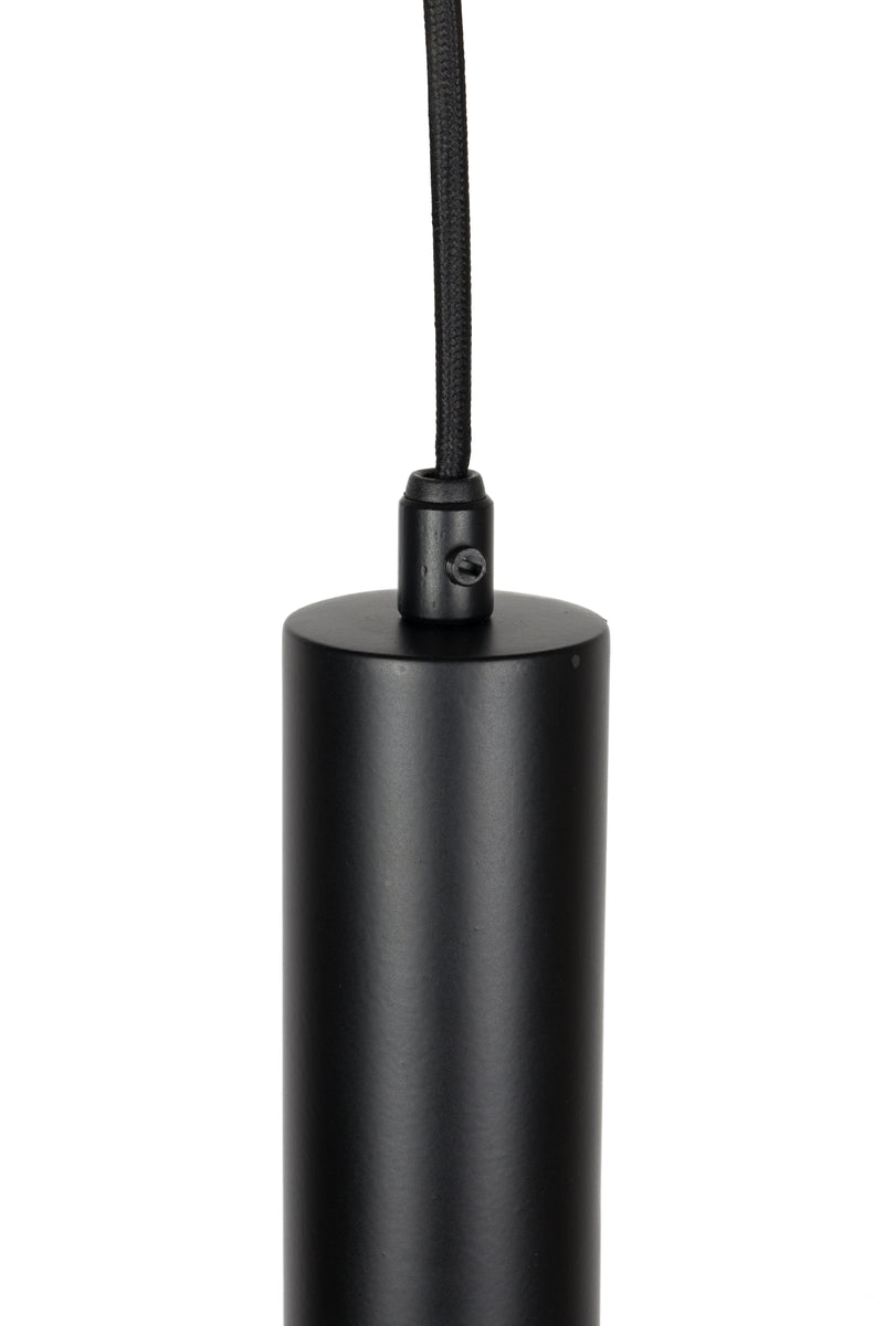 Hanglamp Ontdek Duct Iron Zwart 8x8x32 cm-Hanglampen-Creating Home