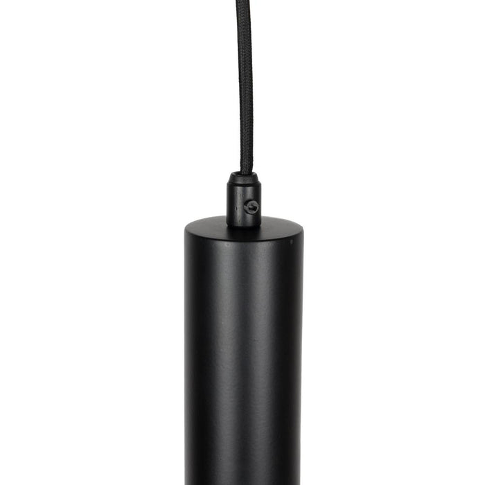 Hanglamp Duct M Metaal Zwart 8x8 cm E14-Tafellampen-Creating Home