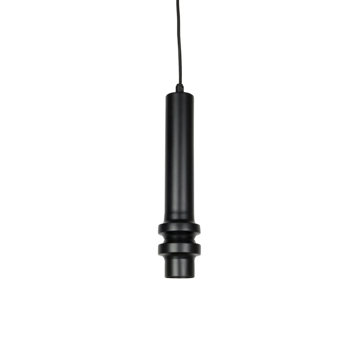 Hanglamp Ontdek Duct Iron Zwart 8x8x32 cm-Hanglampen-Creating Home