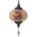 Hanglamp Oranje Glas S 18 cm 18x18x80 cm-Hanglampen-J-Line