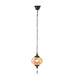 Hanglamp Oranje Glas S 18 cm-Tafellampen-J-Line