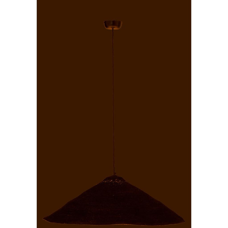 Hanglamp Oranje Ijzer L 80 cm 80x80x30 cm-Hanglampen-J-Line