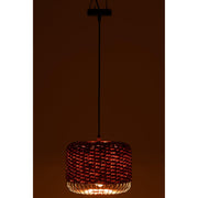 Hanglamp Oranje Metaal 27 cm 27x27x20 cm-Plafondlampen-J-Line