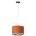 Hanglamp Oranje Metaal 27 cm-Hanglampen-J-Line