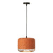 Hanglamp Oranje Metaal 27 cm-Hanglampen-J-Line