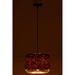 Hanglamp Oranje Metaal 27 cm-Tafellampen-J-Line