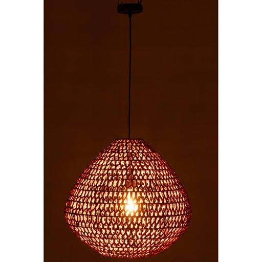 Hanglamp Oranje Metaal 50 cm 50x50x45 cm-Plafondlampen-J-Line