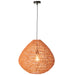Hanglamp Oranje Metaal 50 cm-Hanglampen-J-Line