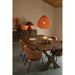 Hanglamp Oranje Metaal 50 cm-Tafellampen-J-Line