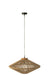 Hanglamp Ovni ijzer/jute naturel small-Hanglampen-J-Line