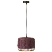 Hanglamp Paars Paper 27 cm 27x27x20 cm-Plafondlampen-J-Line