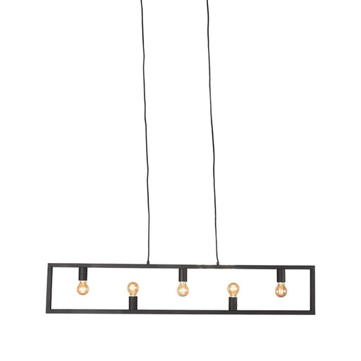 LABEL51 Hanglamp Quadrato - Zwart - Metaal - Hanglamp-Tafellampen-LABEL51