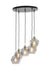 Hanglamp Rakel - Rook/Antiek brons - 5L - 120x61x66cm-Hanglampen-Light & Living