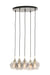 Hanglamp Rakel - Rook/Antiek brons - 5L - 120x61x66cm-Hanglampen-Light & Living