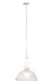 Hanglamp Rond glas/metal wit-Hanglampen-J-Line