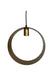 Hanglamp Rond - ø30x10 - Goud - Metaal-Hanglampen-HSM Collection