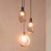 Hanglamp Ronda Metaal Zwart 30x80x150 cm-Hanglampen-LABEL51