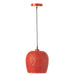 Hanglamp Rood Electrical part 24 cm 23.5x23.5x39 cm-Hanglampen-J-Line