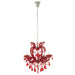 Hanglamp Rood Ijzer Antiek 53 cm 53x53x57 cm-Hanglampen-J-Line