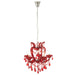 Hanglamp Rood Ijzer Antiek 53 cm-Hanglampen-J-Line