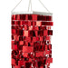 Hanglamp Rood Pvc Vierkant 30 cm-Hanglampen-J-Line