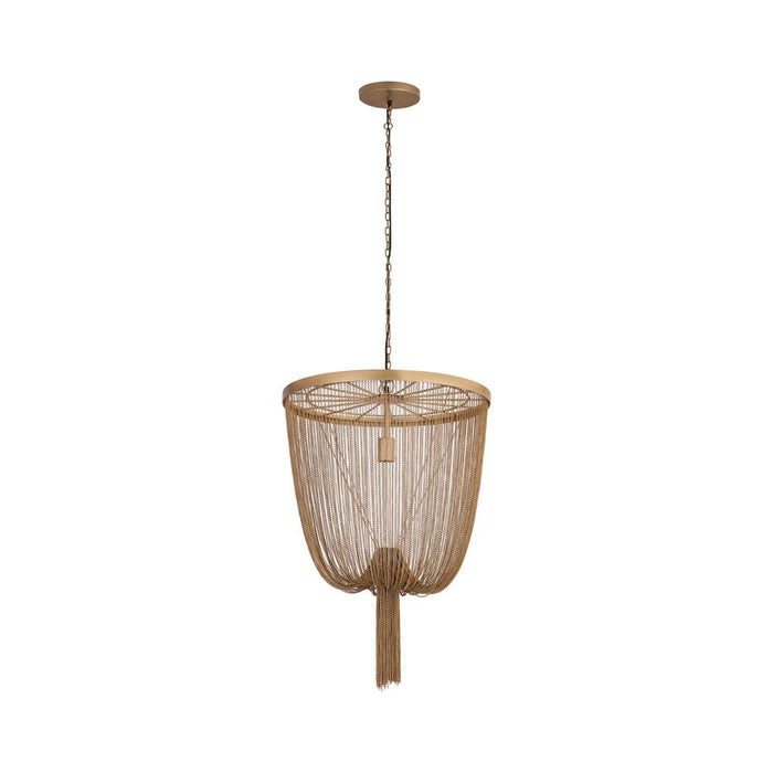 Hanglamp Solan Geel 70 cm-Tafellampen-PTMD