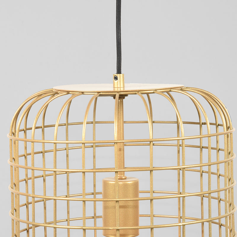 Hanglamp Solido Prachtige Metaal Goud 26x26x150 cm-Hanglampen-LABEL51