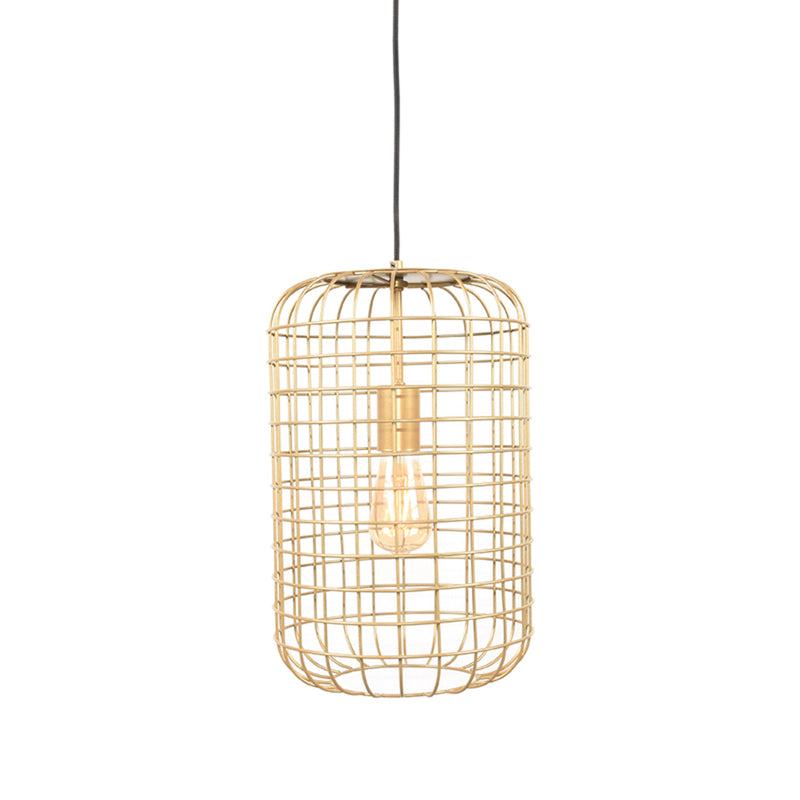 Hanglamp Solido Prachtige Metaal Goud 26x26x150 cm-Hanglampen-LABEL51