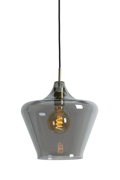 Hanglamp Solly - Smoke Glas - Ã˜30cm-Hanglampen-Light & Living